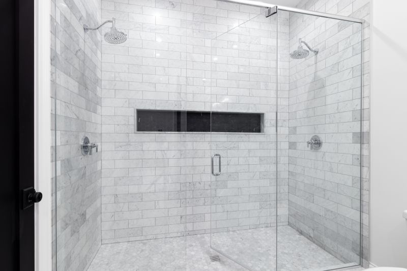 Tile Patterned Shower Floor